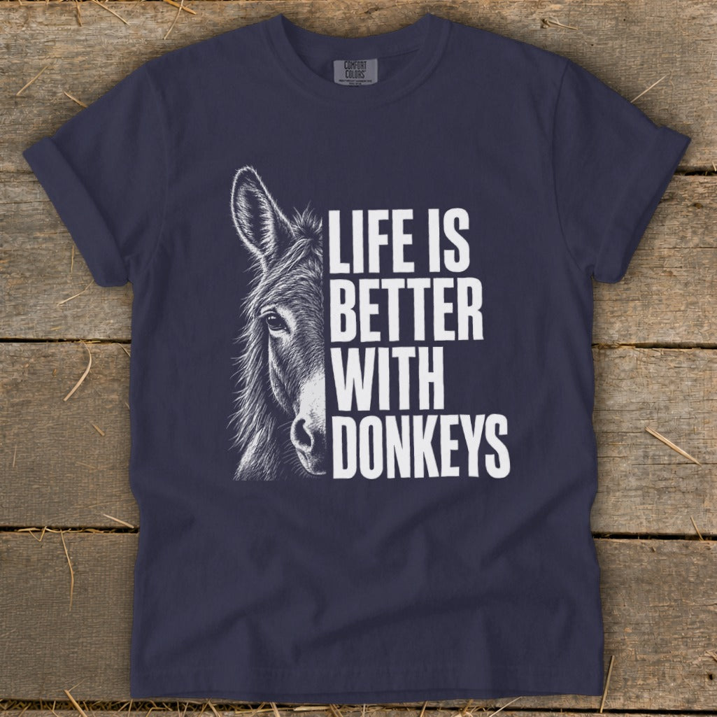 Life with Donkeys Signature Tee product image 1