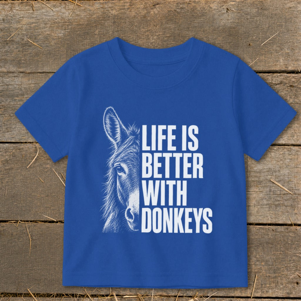 Life with Donkeys Toddler Tee product image 4