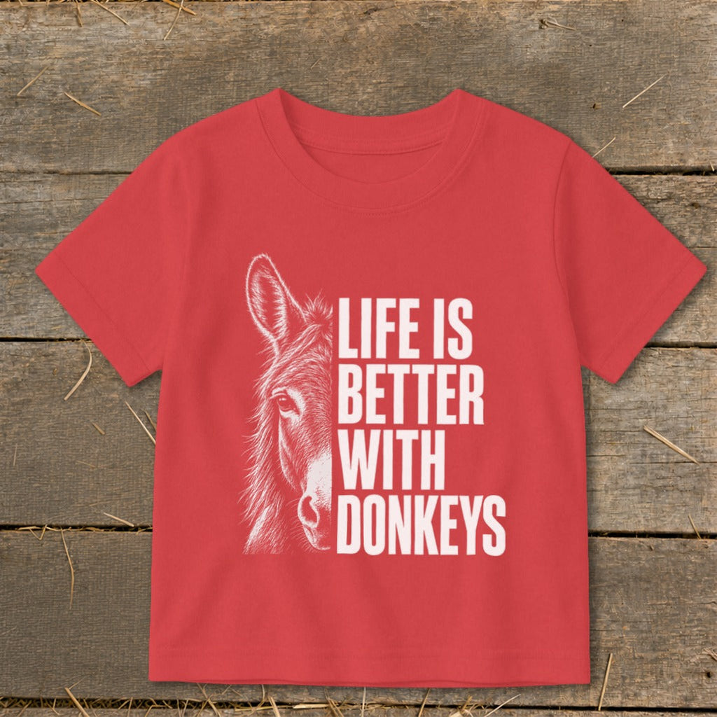 Life with Donkeys Toddler Tee product image 8