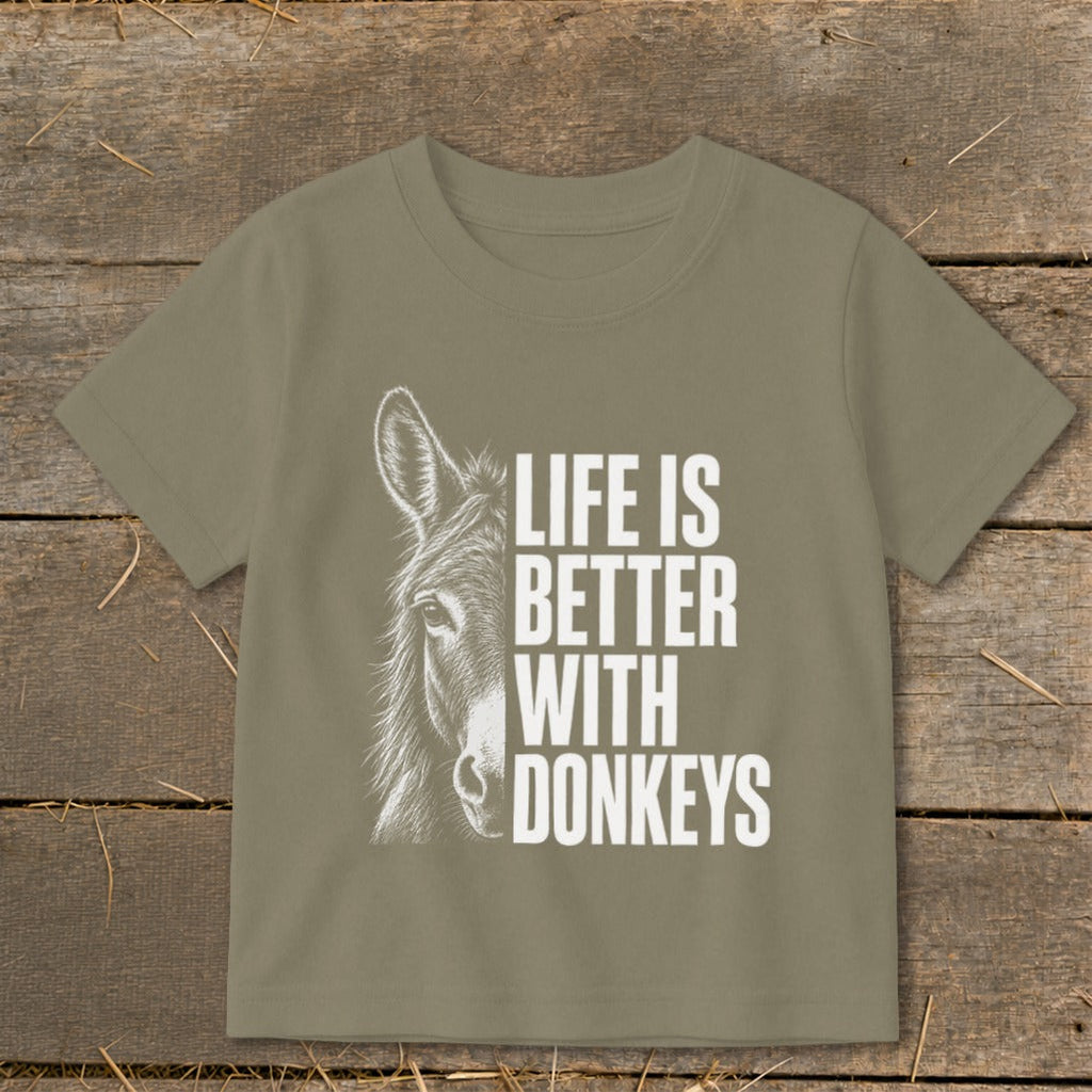 Life with Donkeys Toddler Tee product image 1