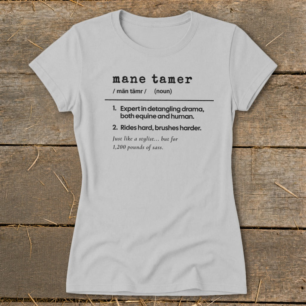 Mane Tamer Definition Ladies Tee product image 2