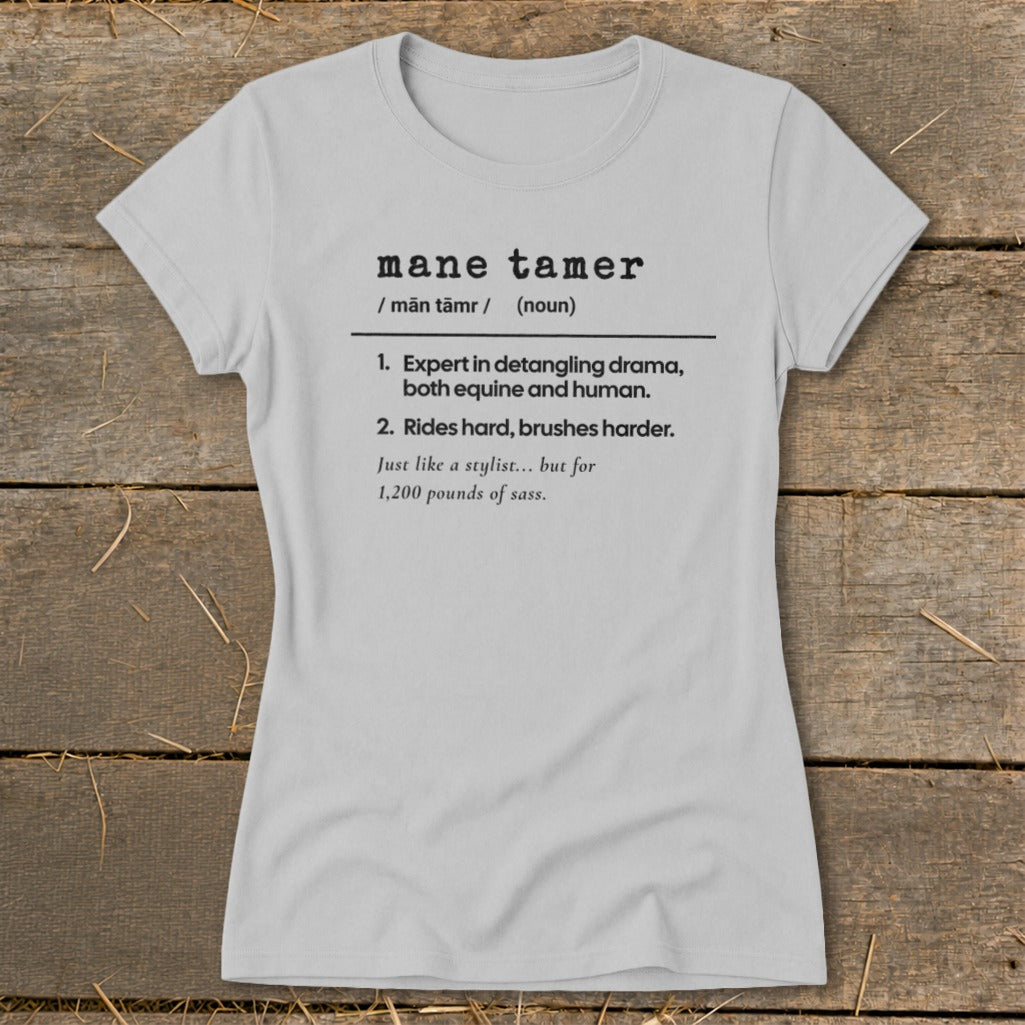 Mane Tamer Definition Ladies Tee product image 2