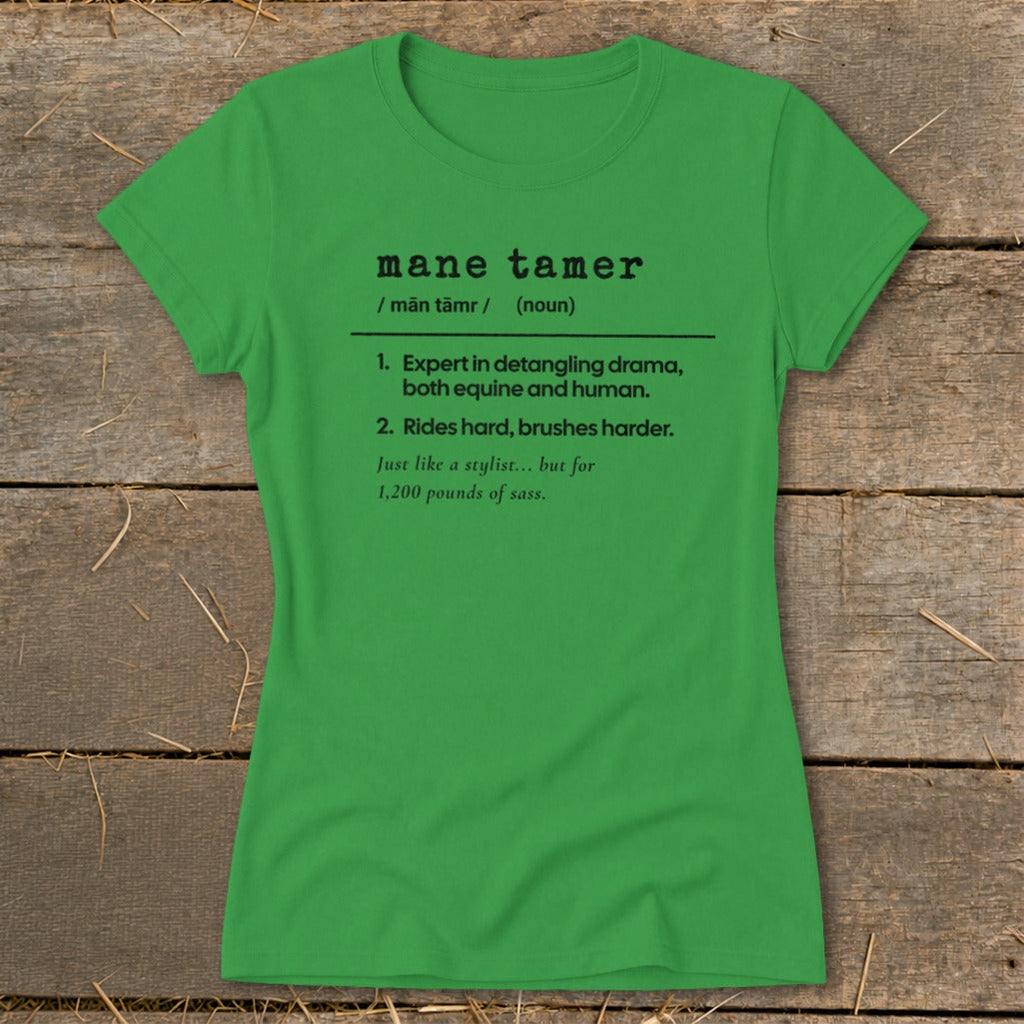 Mane Tamer Definition Ladies Tee product image 6
