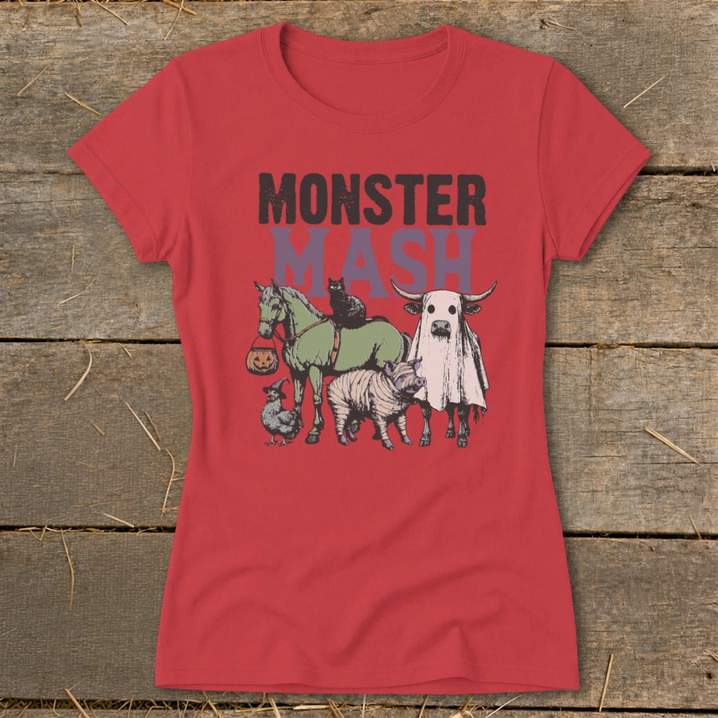 Monster Mash Farm Ladies Tee product image 3