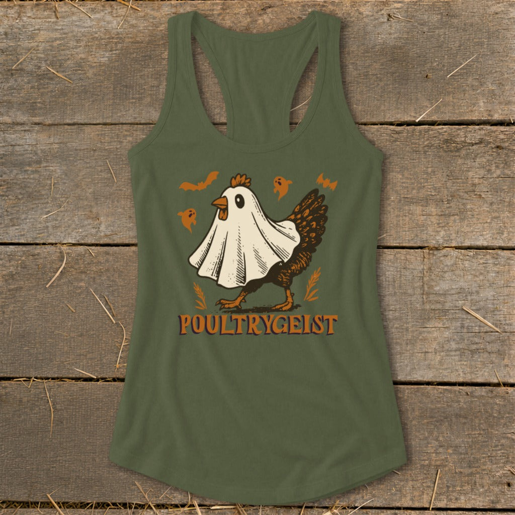 Poultrygeist Racerback Tank