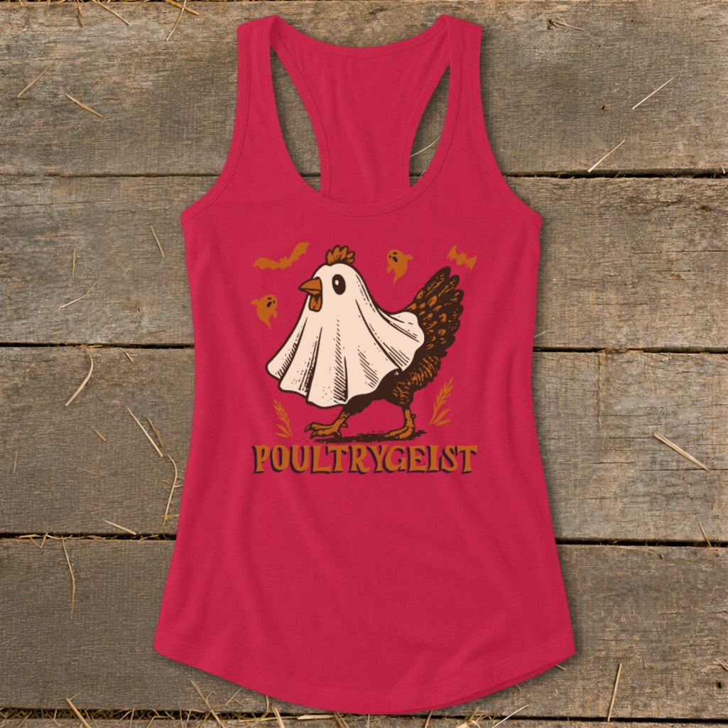 Poultrygeist Racerback Tank
