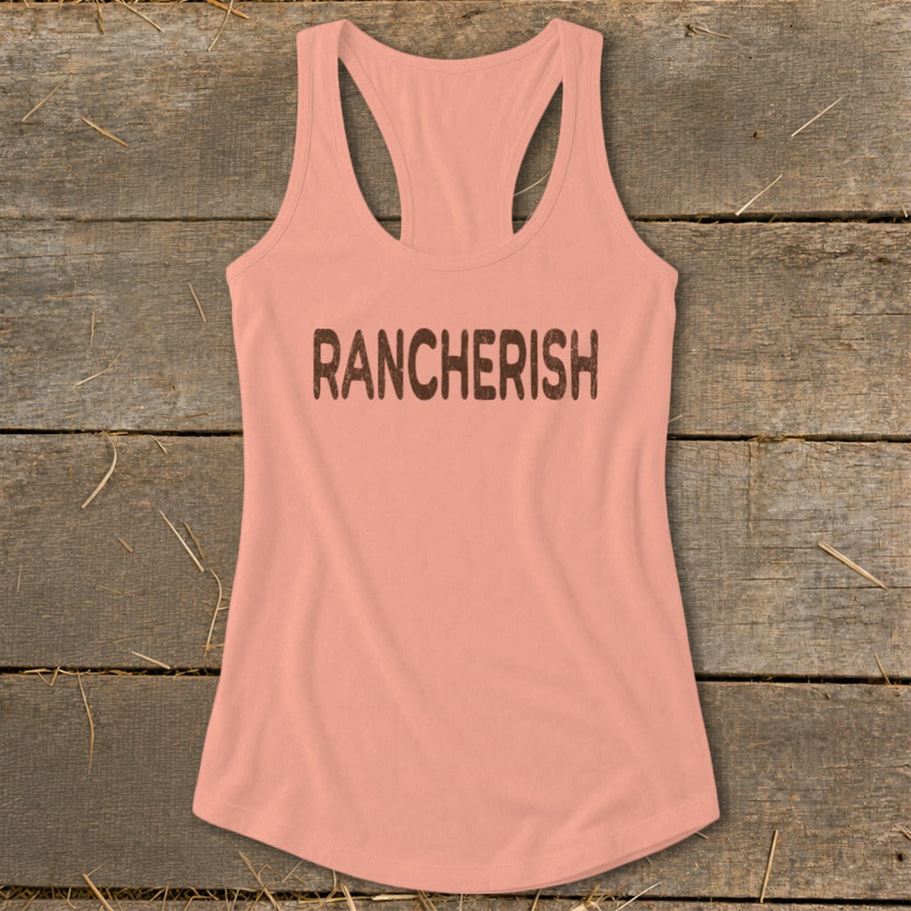 Rancherish Racerback Tank