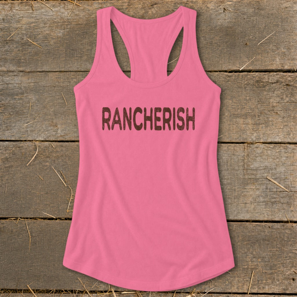 Rancherish Racerback Tank