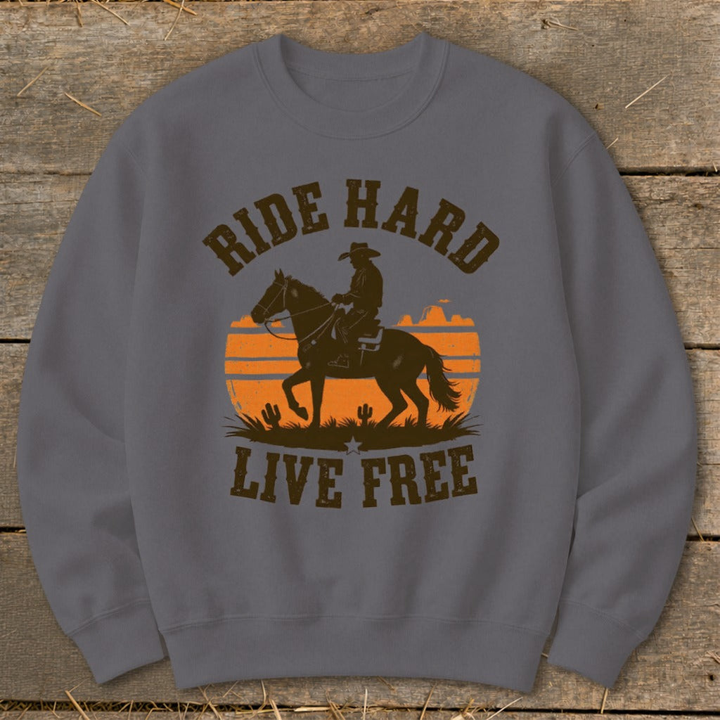 Ride Hard Live Free Sweatshirt product image 2
