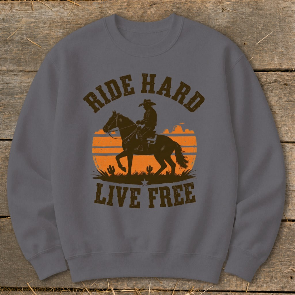 Ride Hard Live Free Sweatshirt product image 2
