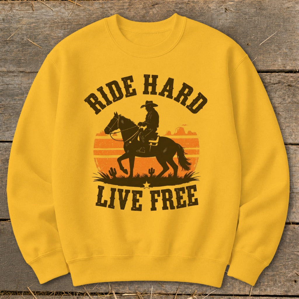 Ride Hard Live Free Sweatshirt product image 3