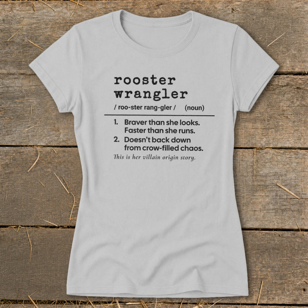 Rooster Wrangler Definition Ladies Tee product image 2