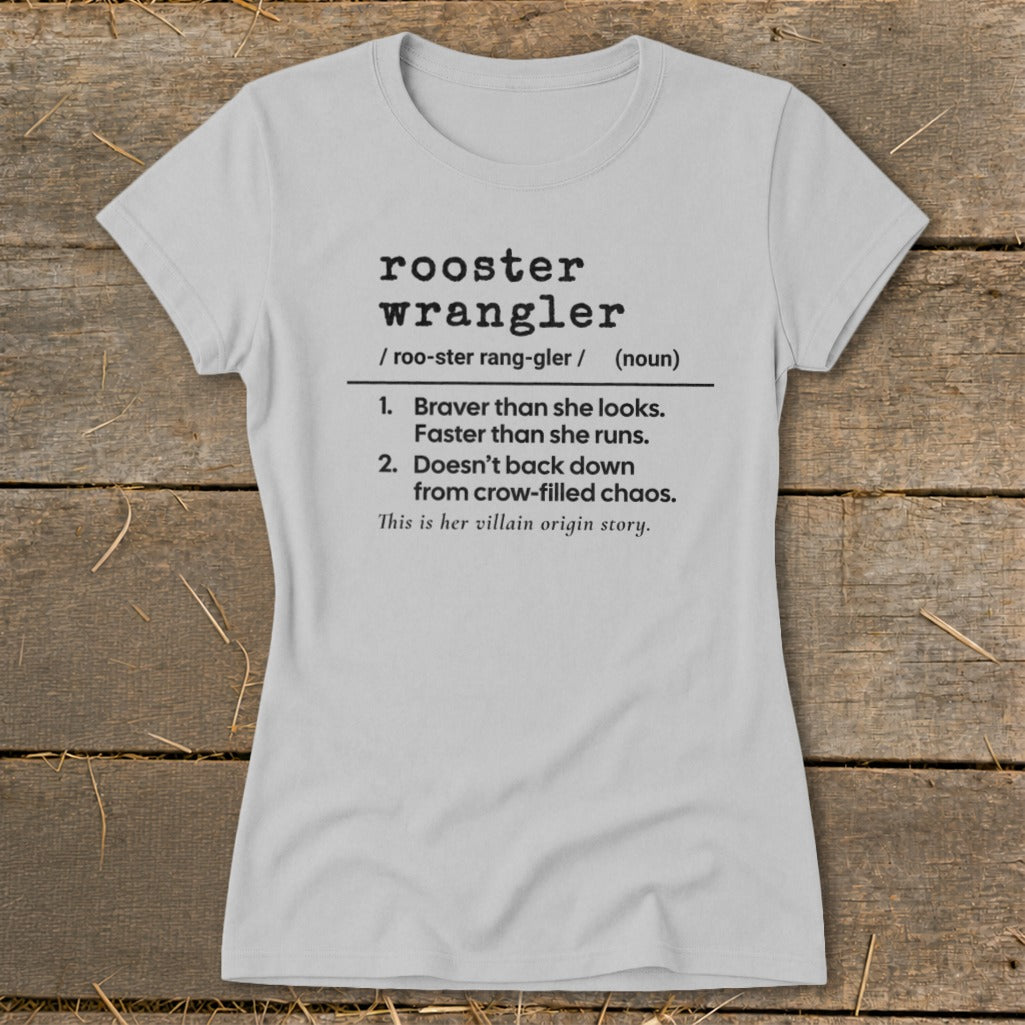 Rooster Wrangler Definition Ladies Tee product image 2