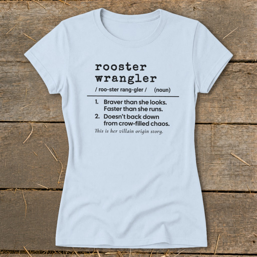Rooster Wrangler Definition Ladies Tee product image 3