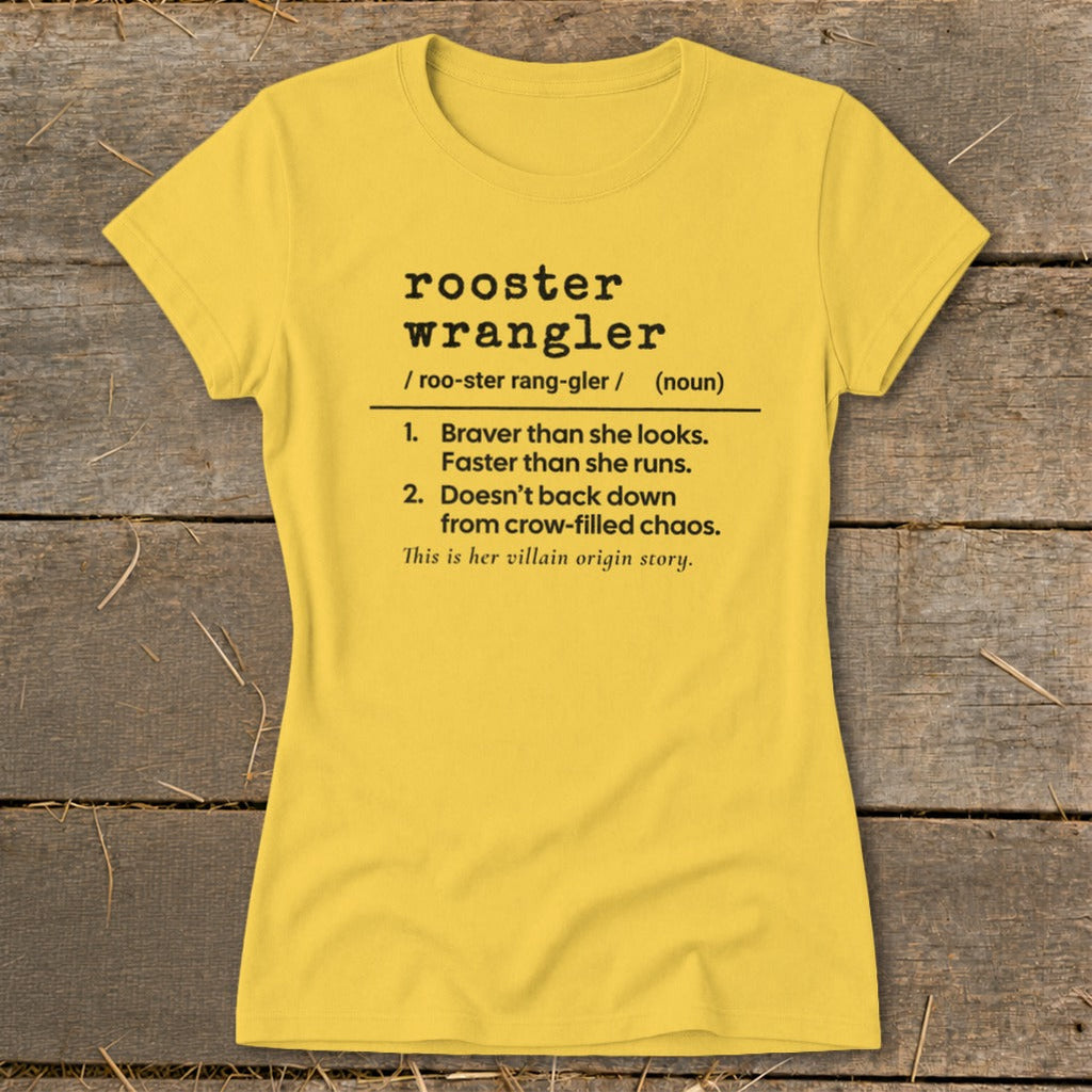 Rooster Wrangler Definition Ladies Tee product image 5