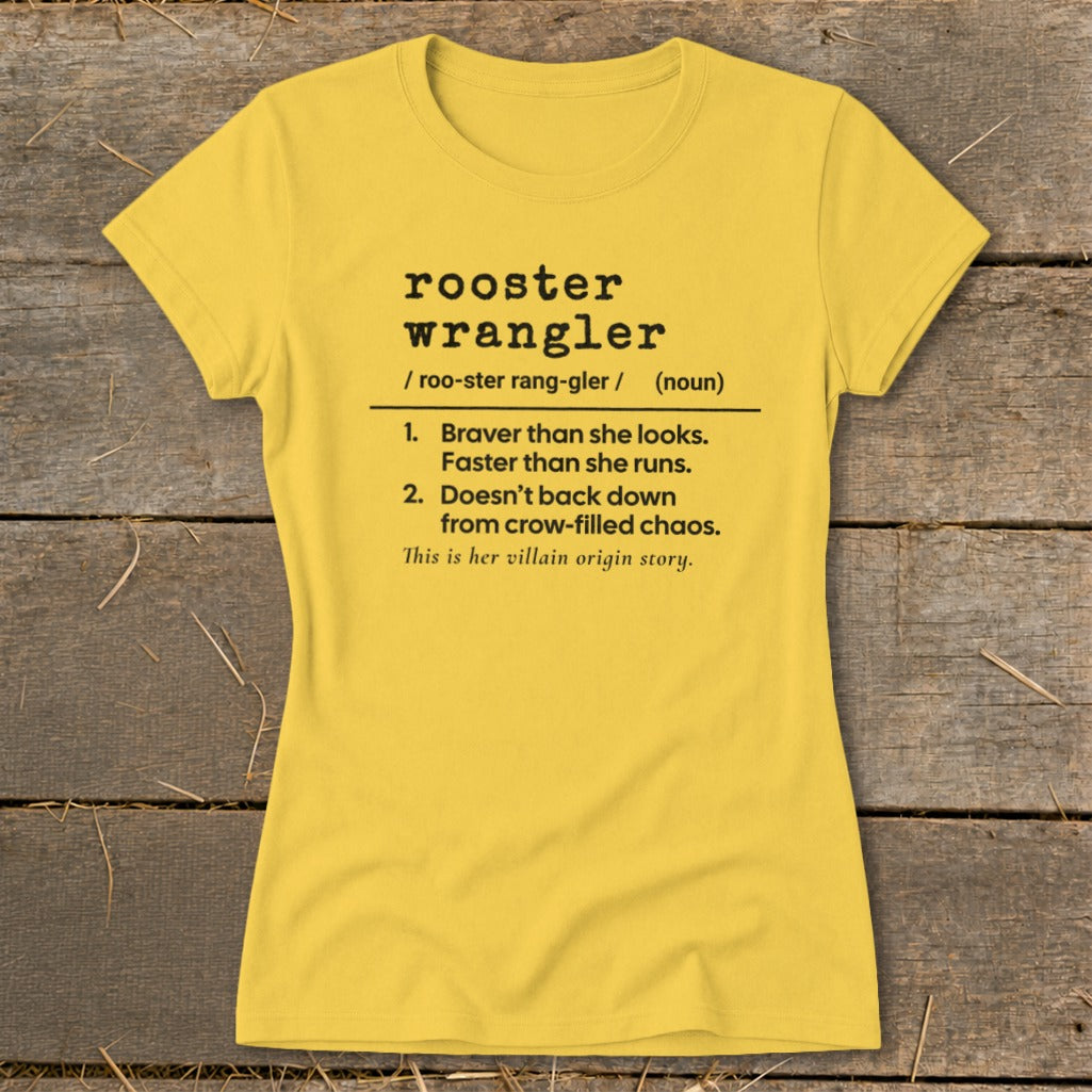 Rooster Wrangler Definition Ladies Tee product image 5