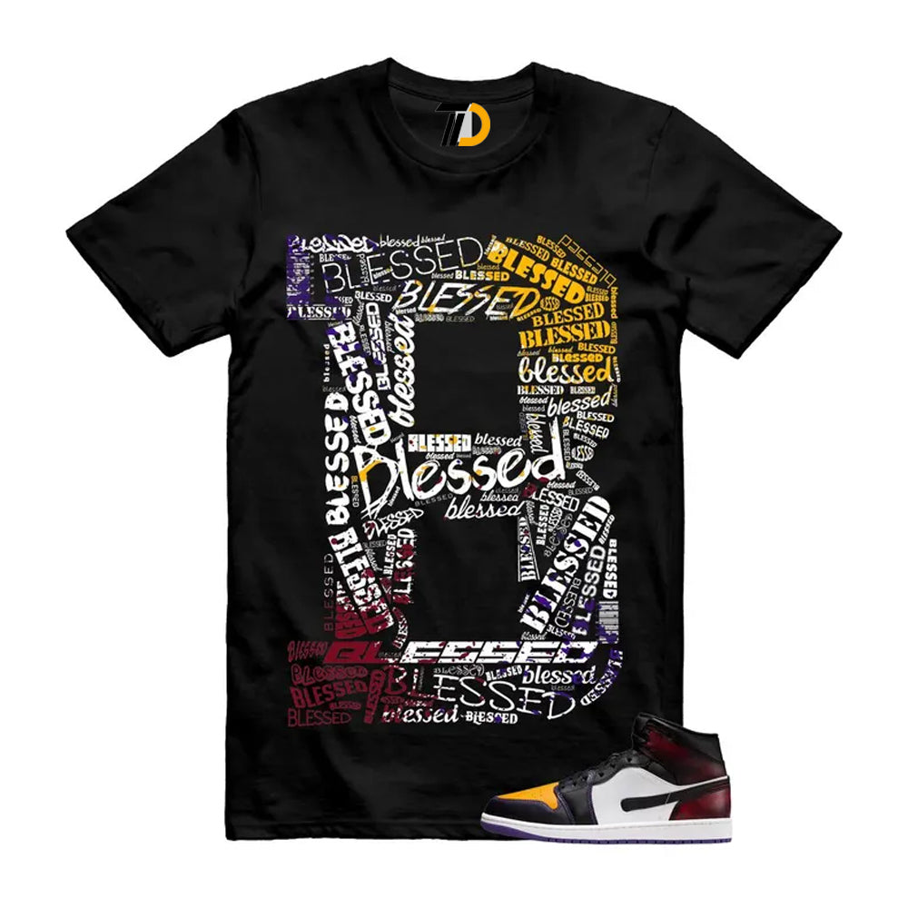 1 LA to Chicago Black White Red Court Purple Yellow Mid product image 1