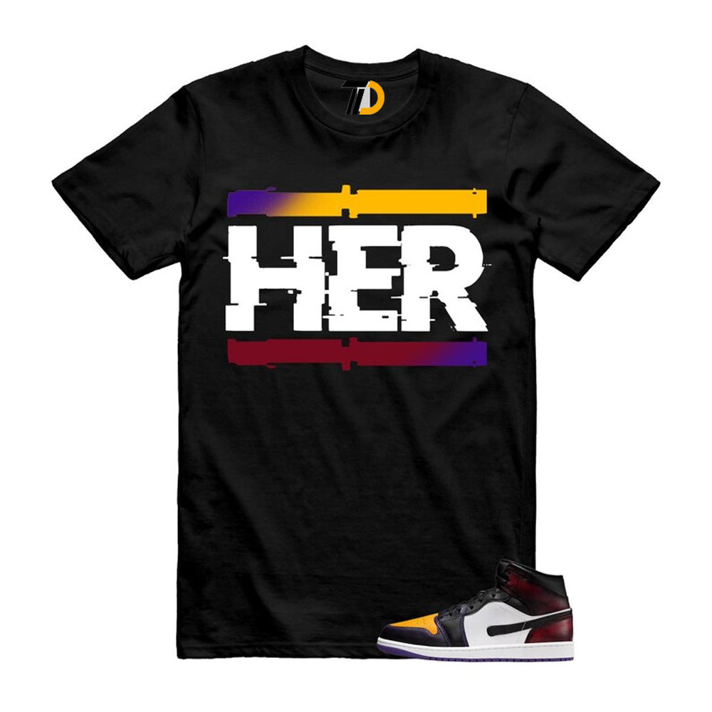 1 LA to Chicago Black White Red Court Purple Yellow Mid product image 1