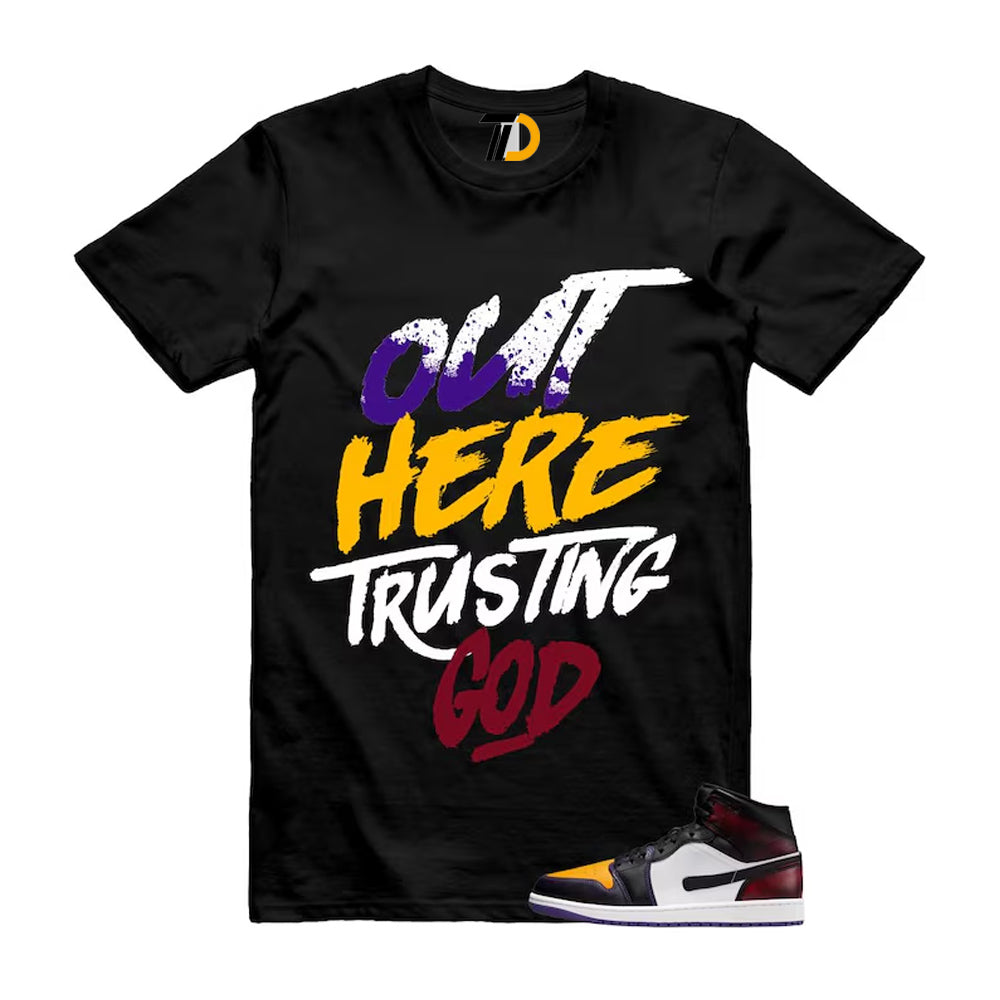 1 LA to Chicago Black White Red Court Purple Yellow Mid product image 1