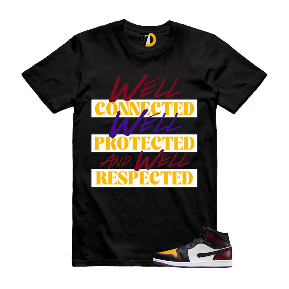 1 LA to Chicago Black White Red Court Purple Yellow Mid product image 1