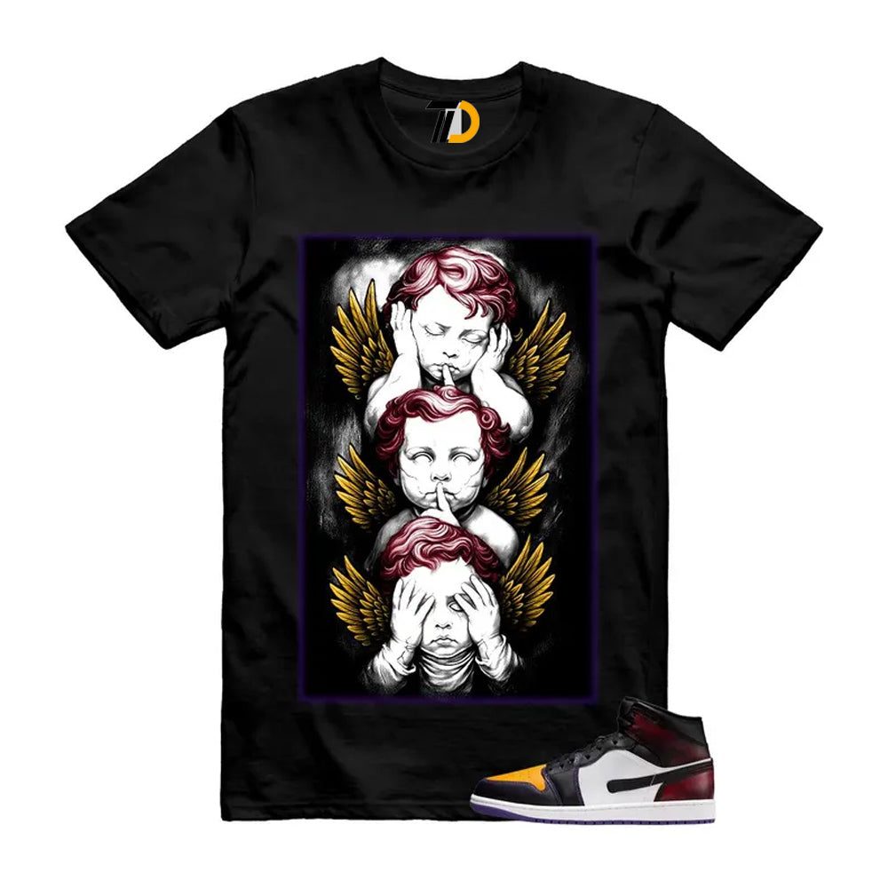 1 LA to Chicago Black White Red Court Purple Yellow Mid product image 1