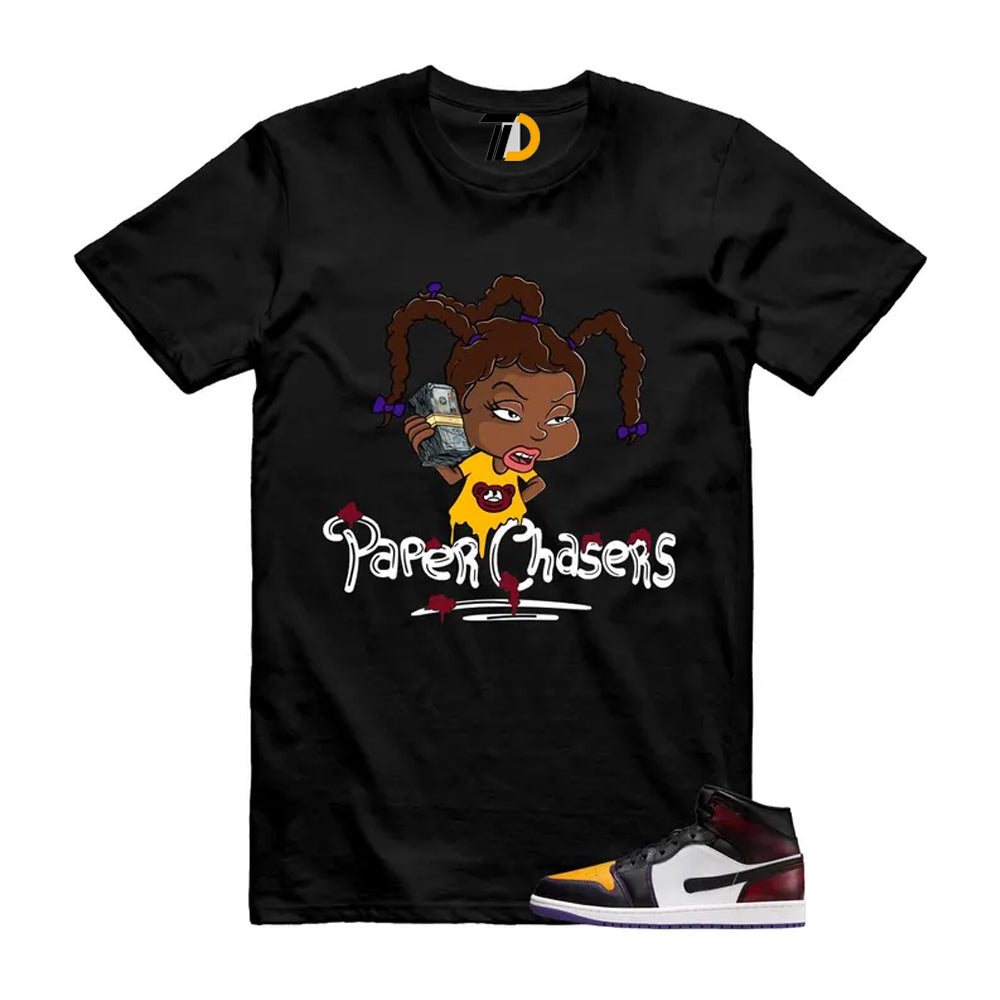 1 LA to Chicago Black White Red Court Purple Yellow Mid product image 1