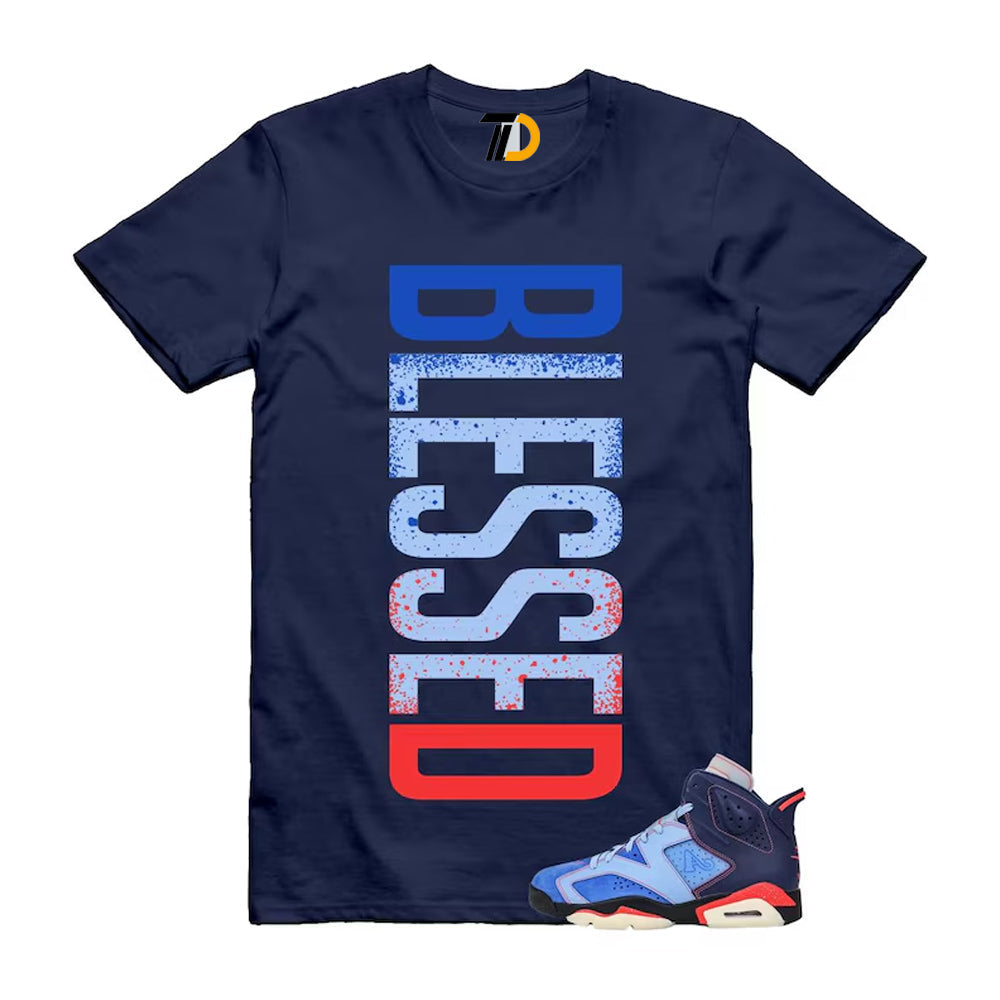 6 Blueberry Awake NY Midnight Navy Infrared 23 Game Shirt product image 2
