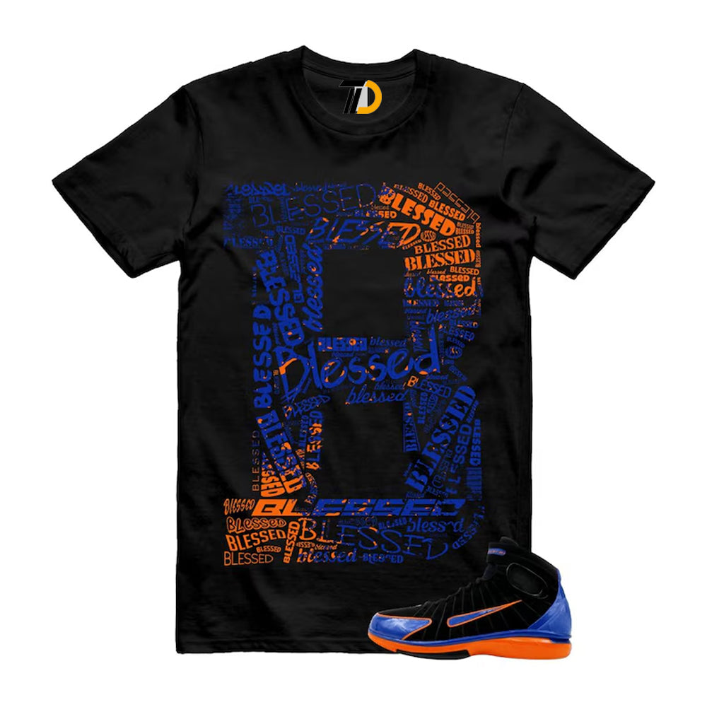 Huarache 2K4 Black Varsity Royal Safety Orange Air Zoom product image 1