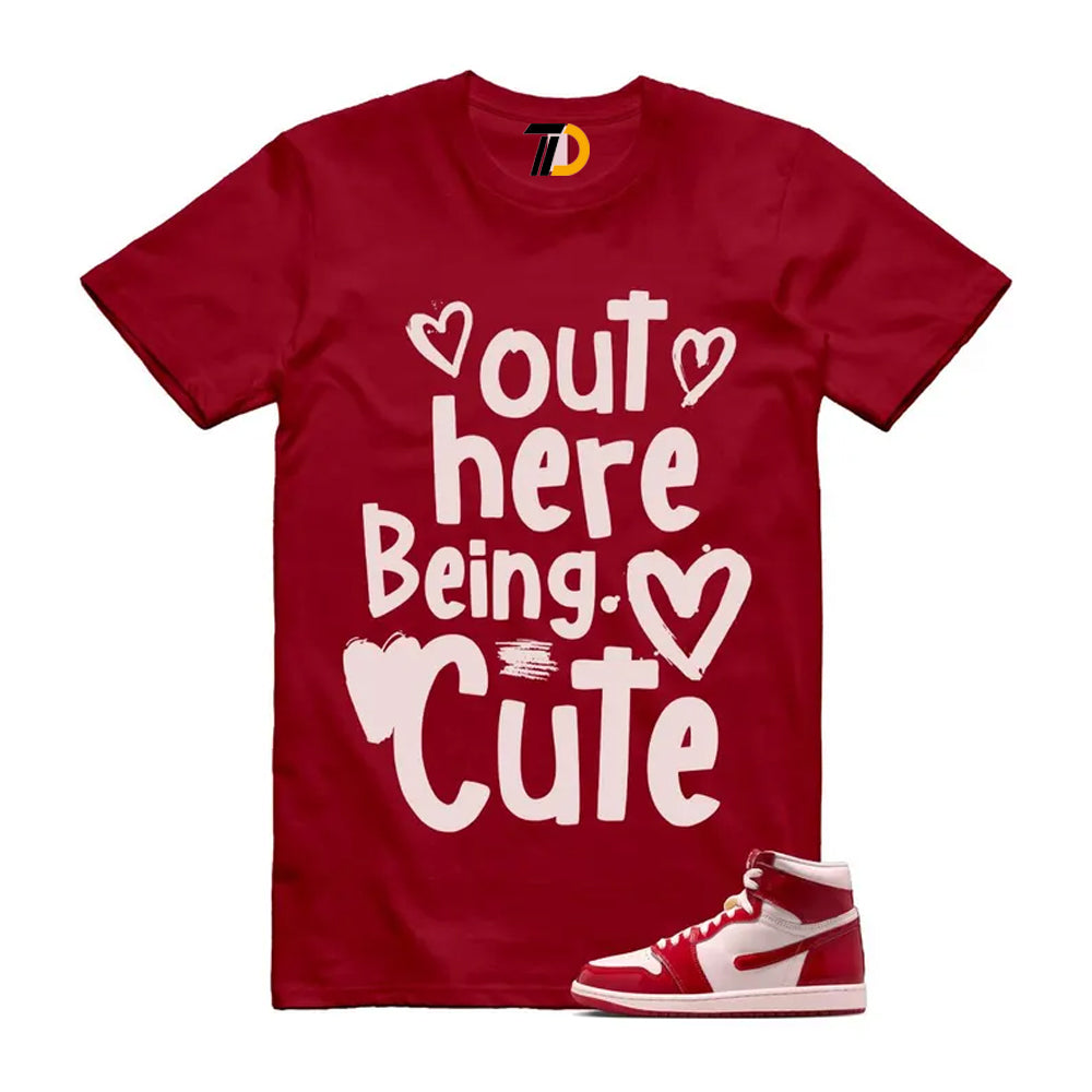 1 Nails & Grails University Red Light Soft Pink High Shirt product image 1