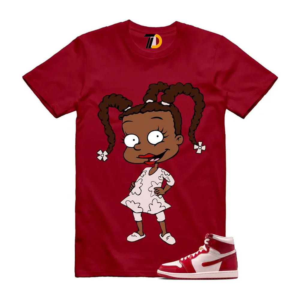 1 Nails & Grails University Red Light Soft Pink High Shirt product image 1