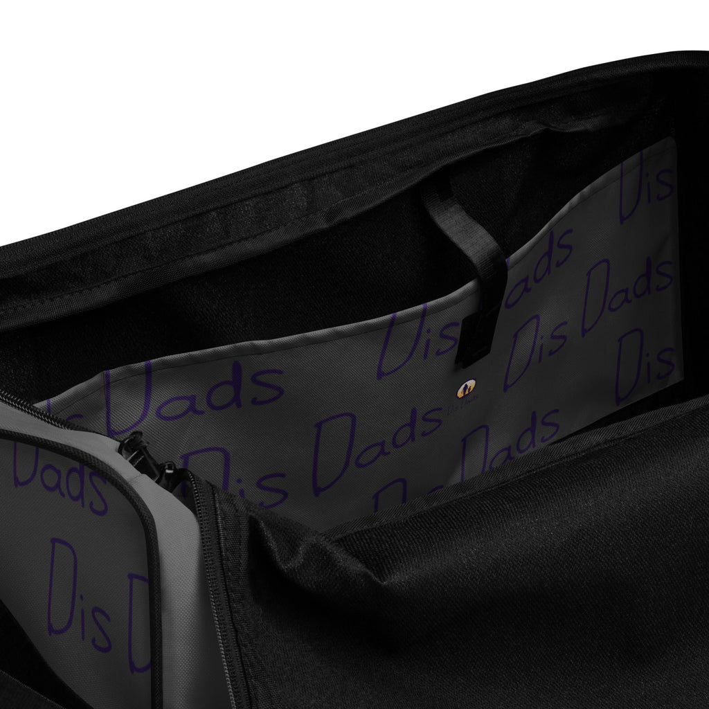 Dis Dads Adventure Duffle Bag Spacious & Comfortable (Dark Grey)