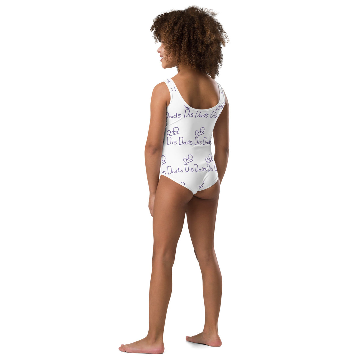 Dis Dads Magic Ears Kids Swimsuit All Over Print