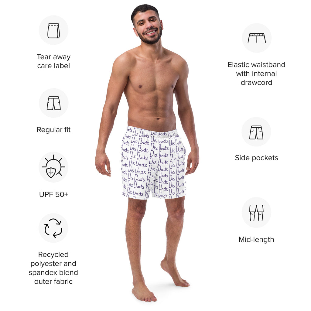 Dis Dads Quick-Drying Swim Trunks Comfortable & Stylish