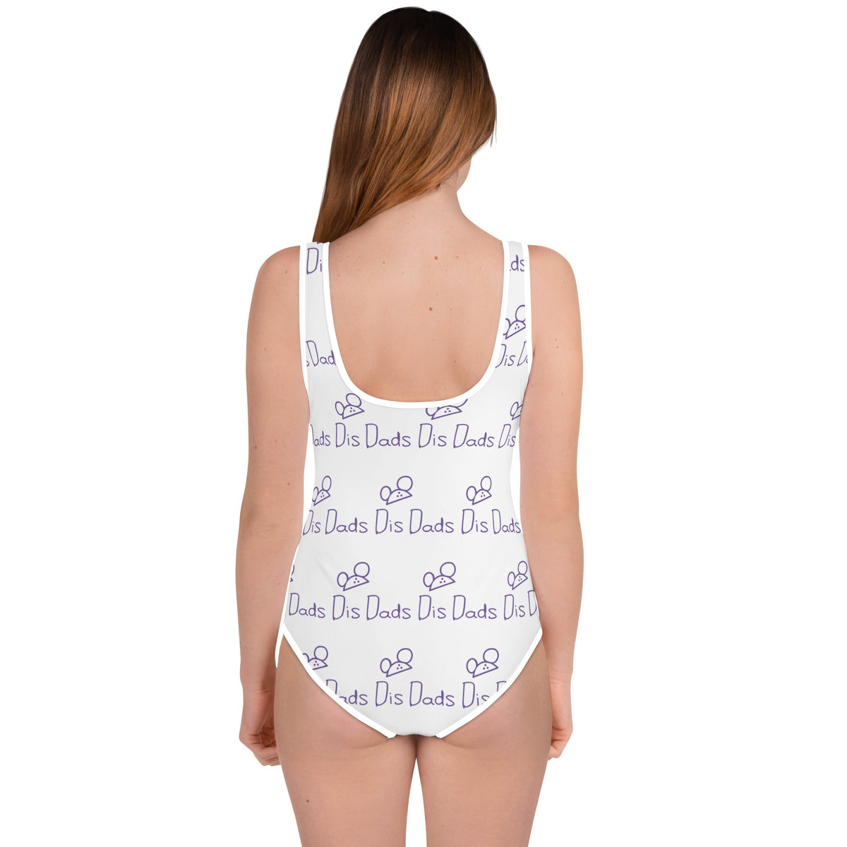 Dis Dads Magic Ears Youth Swimsuit All Over Print