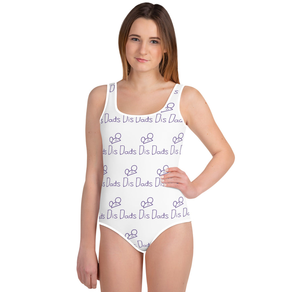 Dis Dads Magic Ears Youth Swimsuit All Over Print