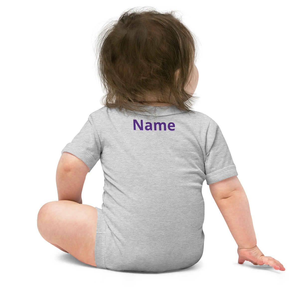 I LOVE Dis Dads Embroidered Personalized Baby One Piece 100% Cotton