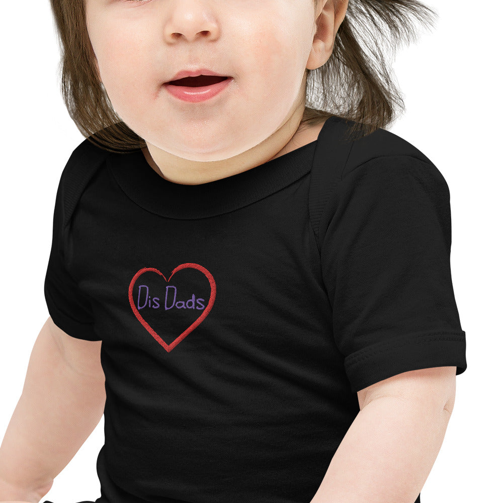 I LOVE Dis Dads Embroidered Personalized Baby One Piece 100% Cotton