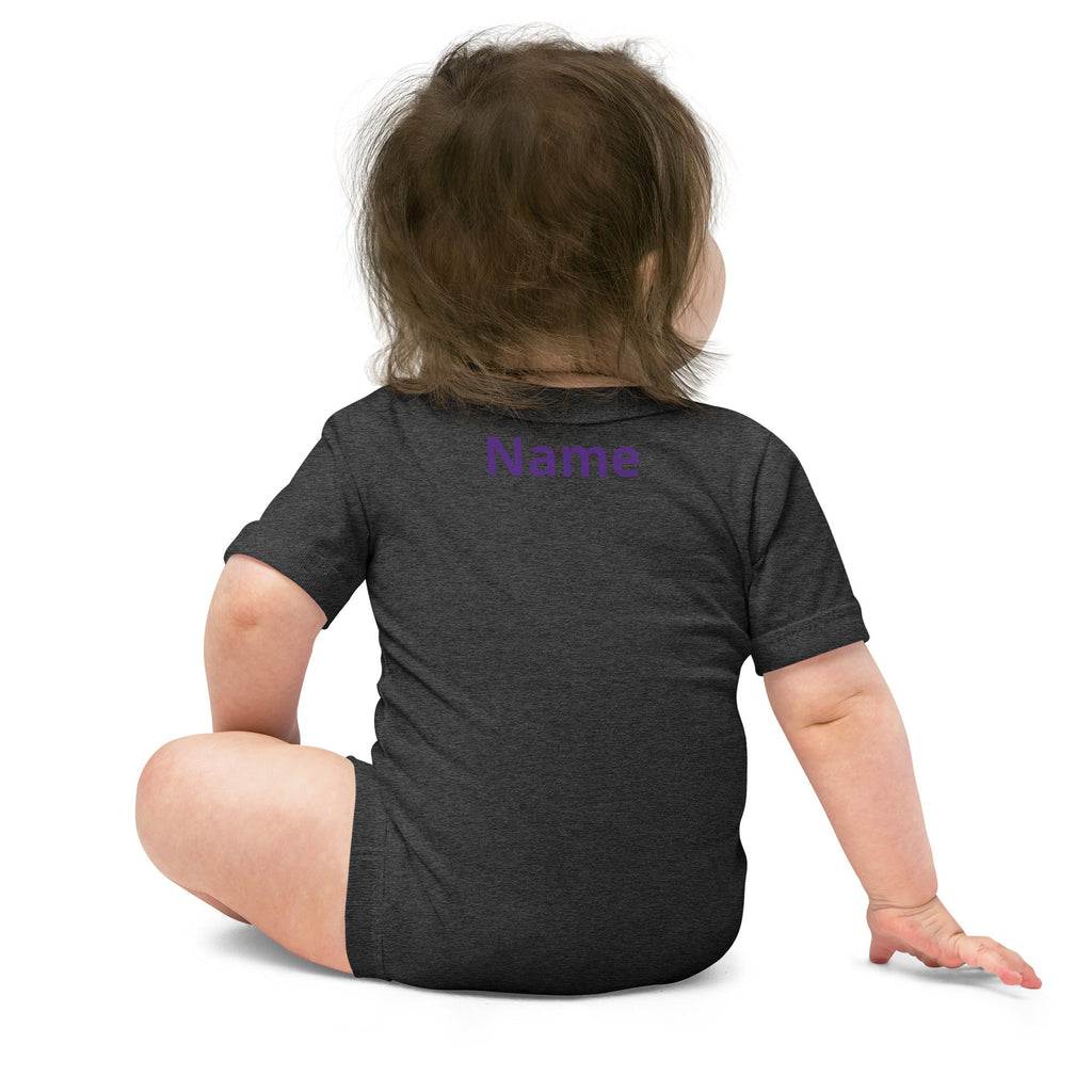 I LOVE Dis Dads Embroidered Personalized Baby One Piece 100% Cotton