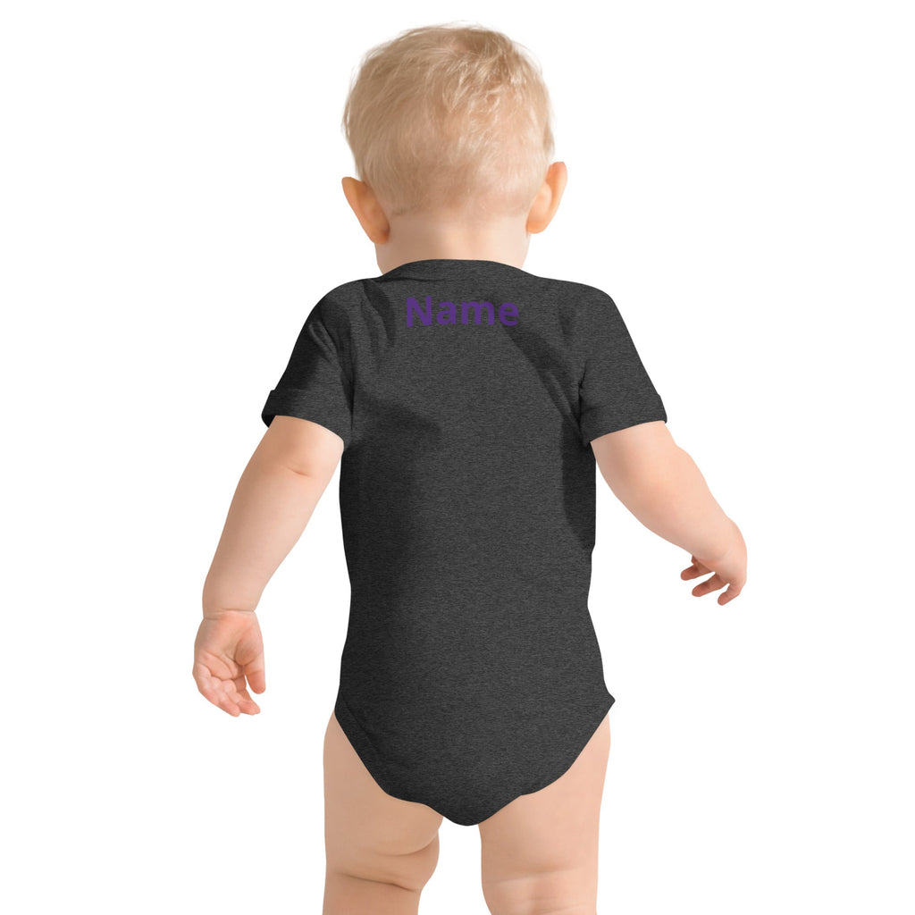 Dis Dads Magic Ears Embroidered Personalized Baby One Piece 100% Cotton