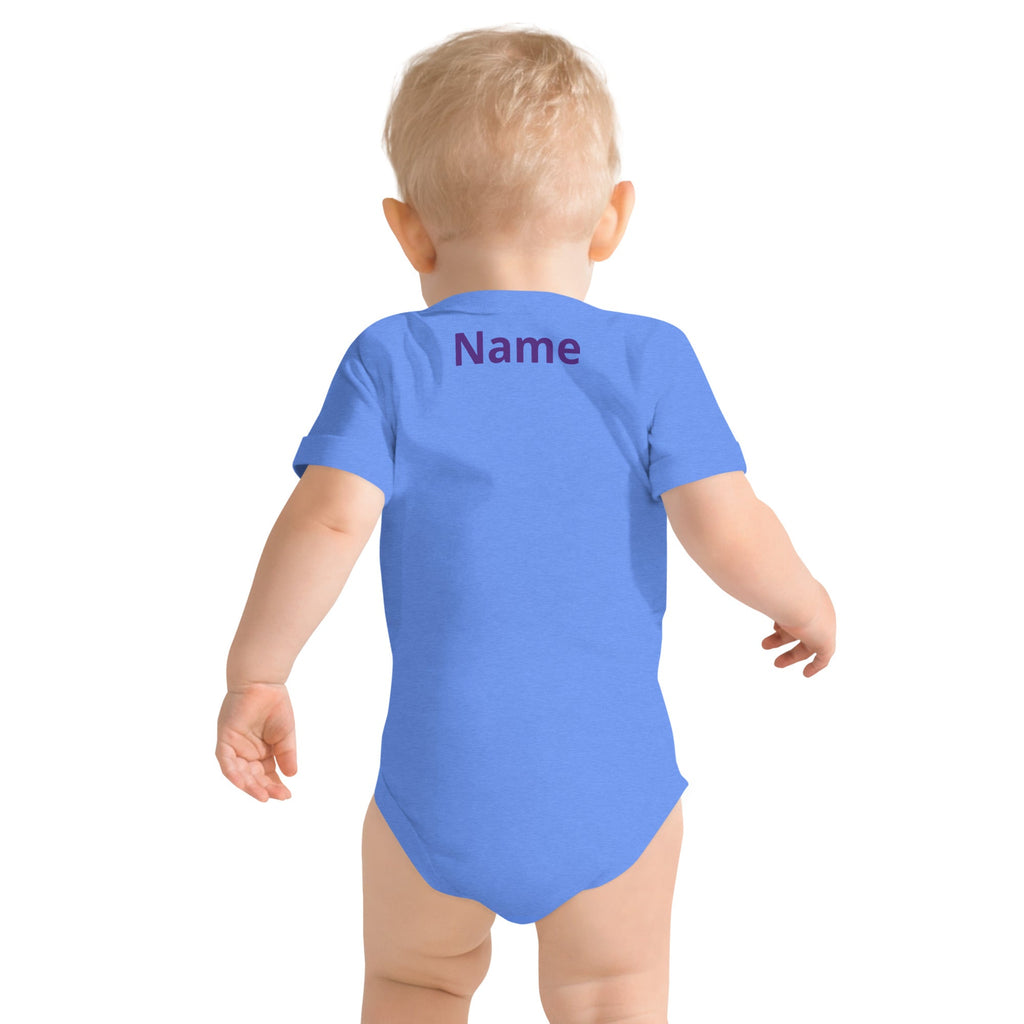 Dis Dads Magic Ears Embroidered Personalized Baby One Piece 100% Cotton