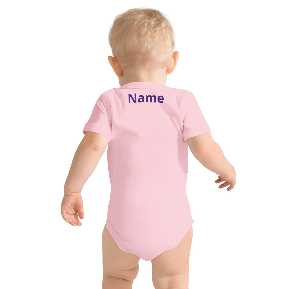 Dis Dads Magic Ears Embroidered Personalized Baby One Piece 100% Cotton