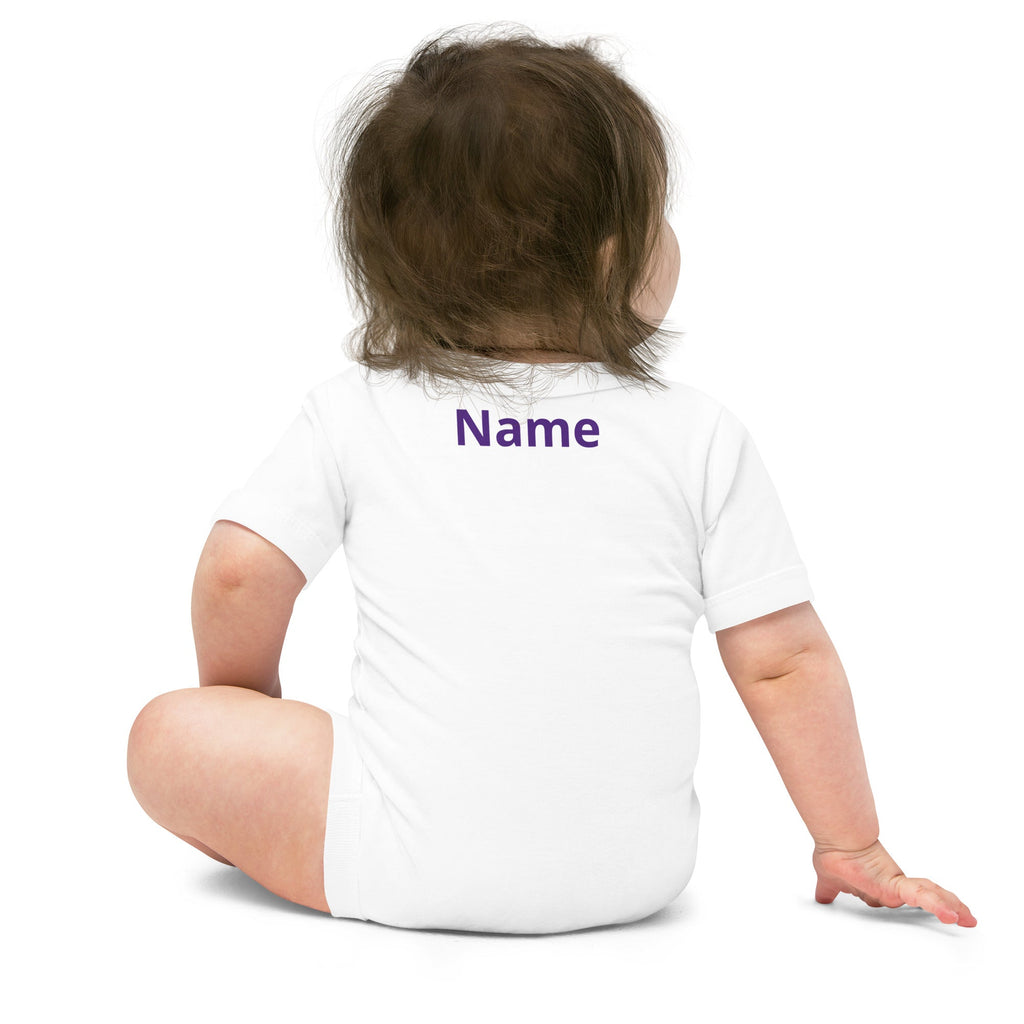 I LOVE Dis Dads Embroidered Personalized Baby One Piece 100% Cotton