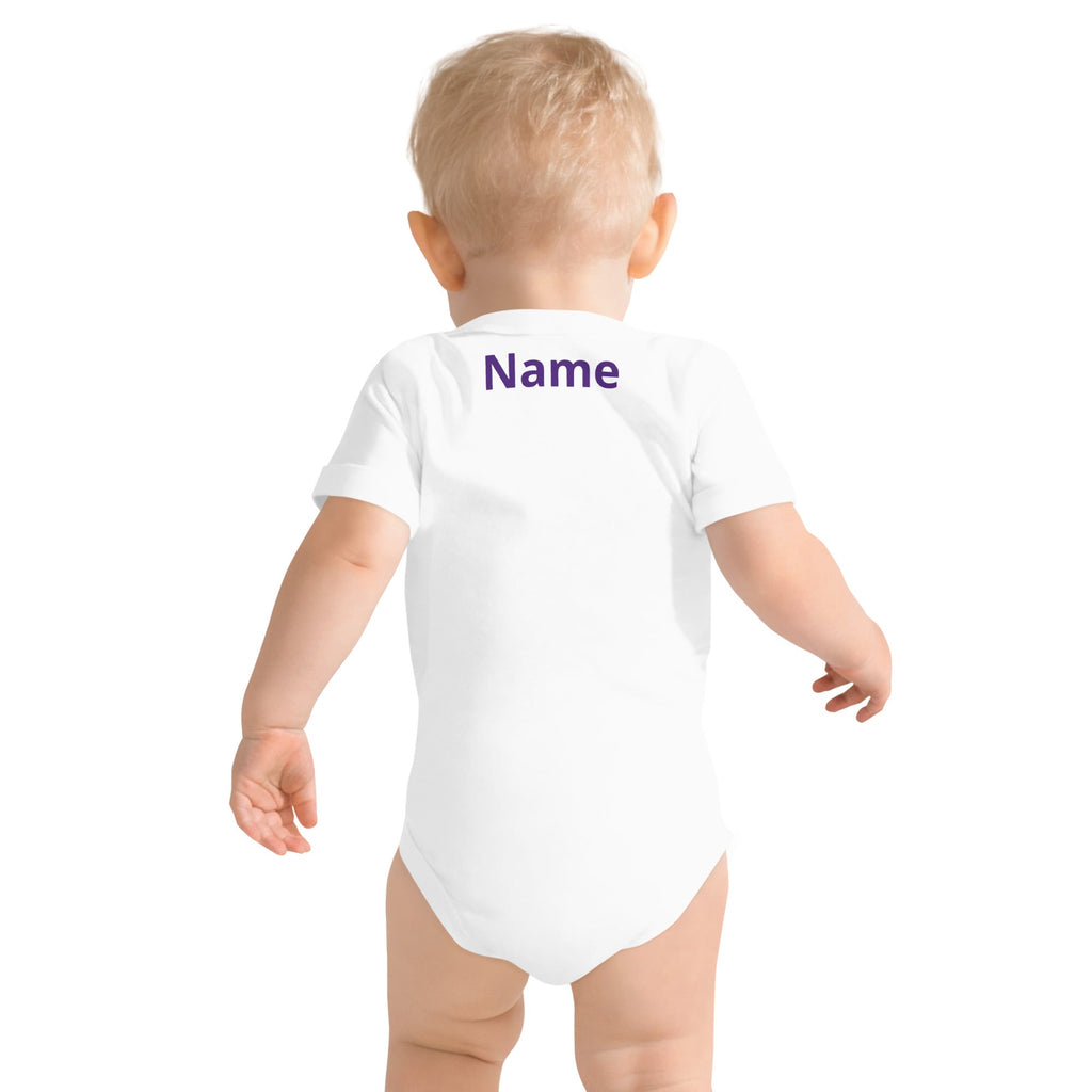 Dis Dads Magic Ears Embroidered Personalized Baby One Piece 100% Cotton