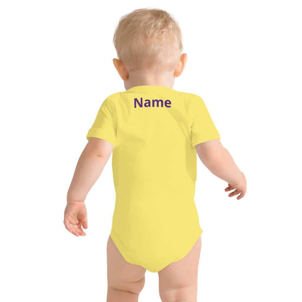 Dis Dads Magic Ears Embroidered Personalized Baby One Piece 100% Cotton