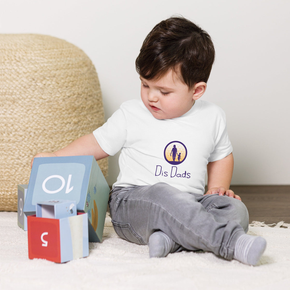 Dis Dads Baby Short Sleeve Tee Breathable & Durable