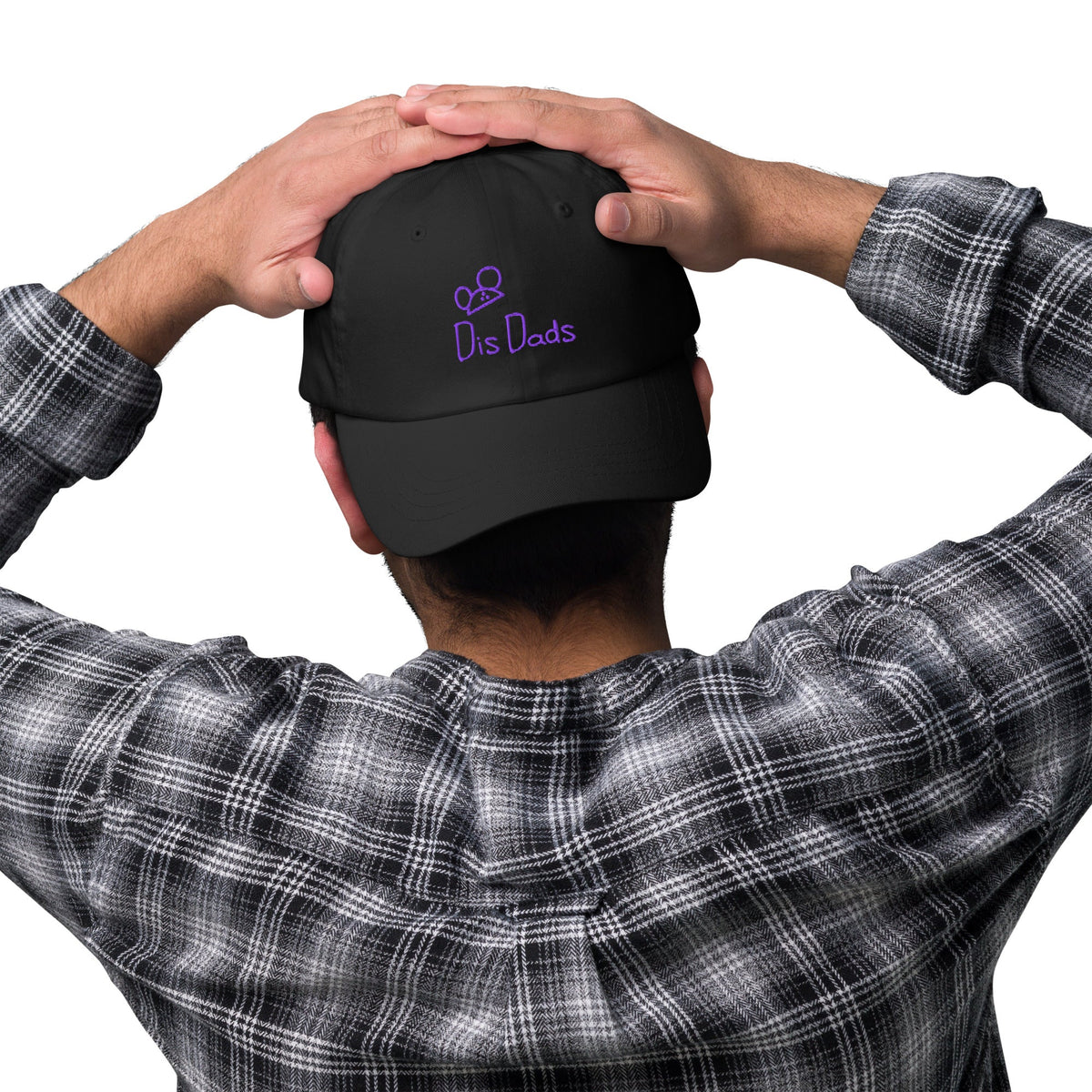 Dis Dads Magic Ears 3D Embroidered Personalized Low Profile Hat Adjustable Strap