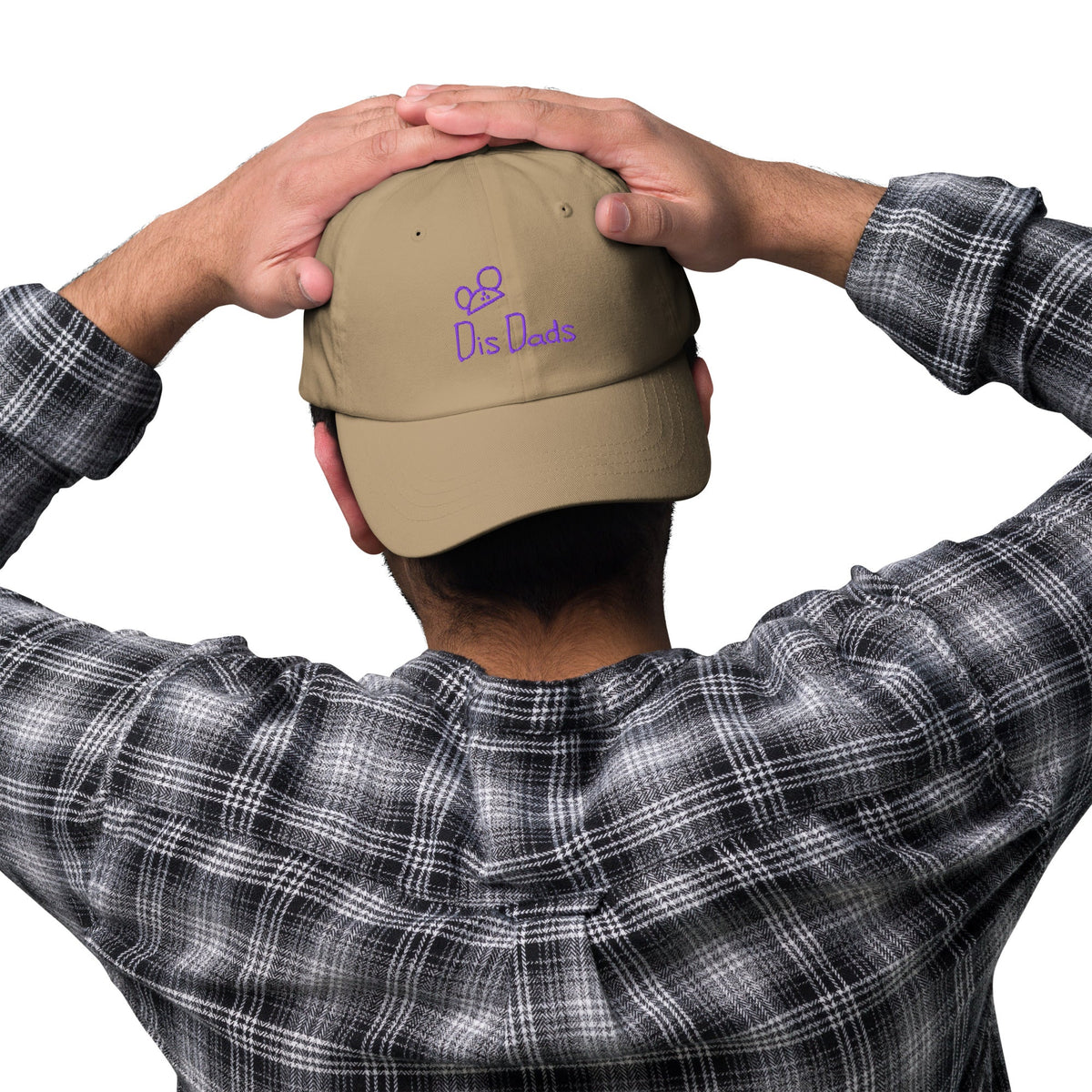 Dis Dads Magic Ears 3D Embroidered Personalized Low Profile Hat Adjustable Strap