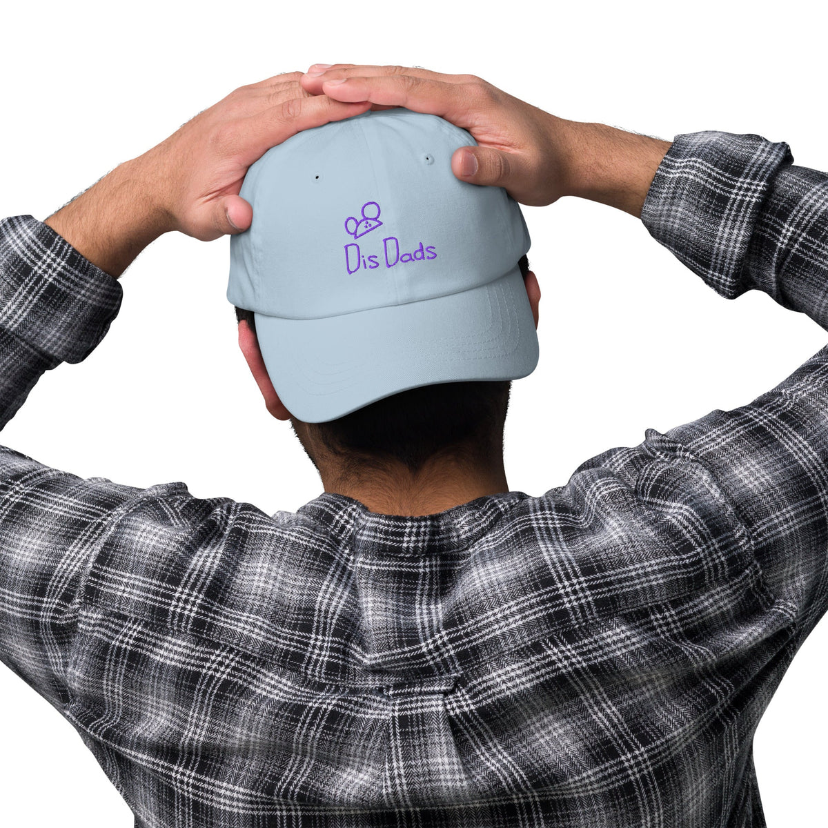 Dis Dads Magic Ears 3D Embroidered Personalized Low Profile Hat Adjustable Strap