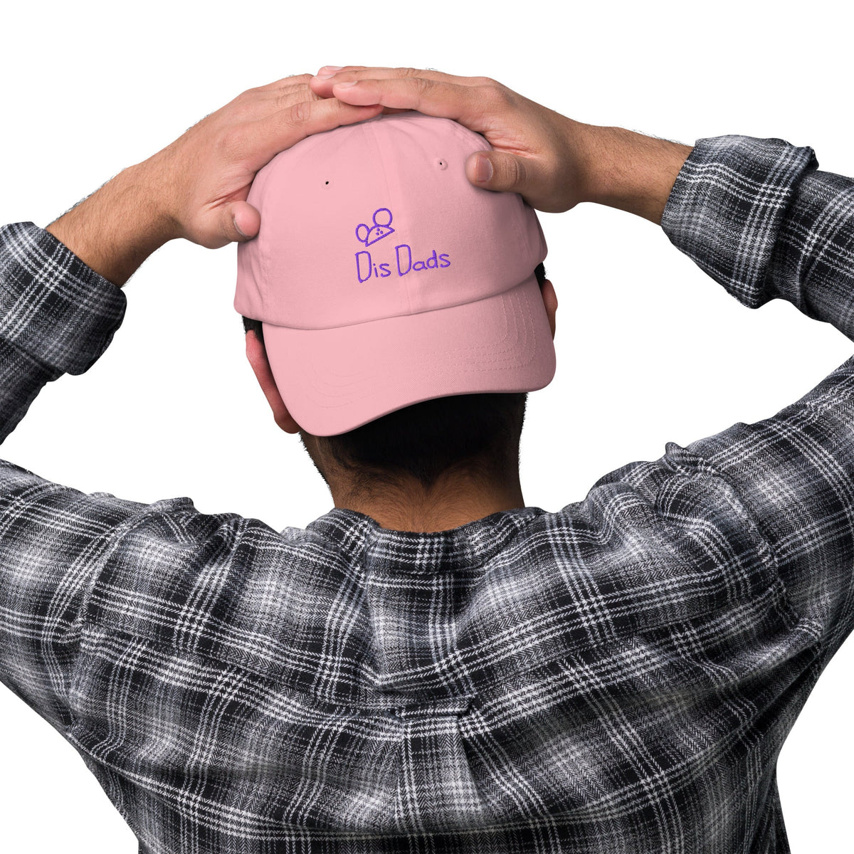 Dis Dads Magic Ears 3D Embroidered Personalized Low Profile Hat Adjustable Strap