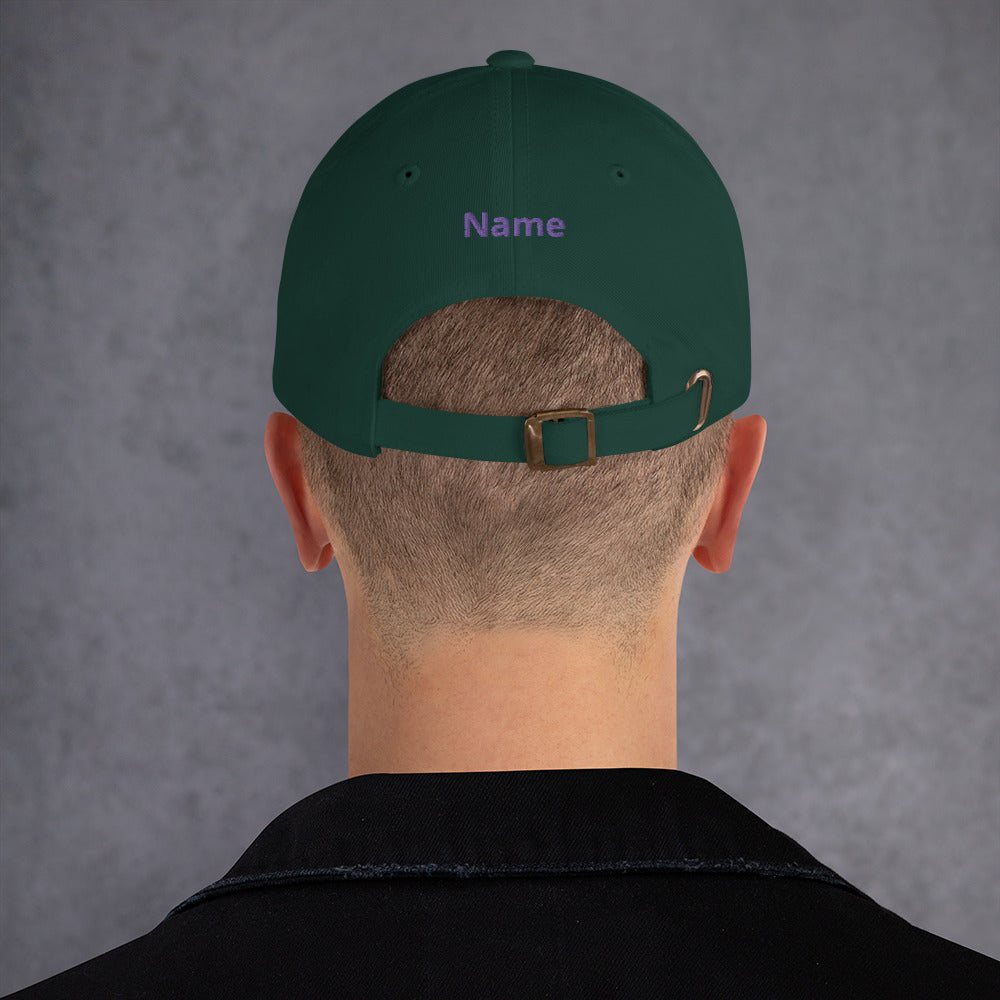 Dis Dads Magic Ears 3D Embroidered Personalized Low Profile Hat Adjustable Strap